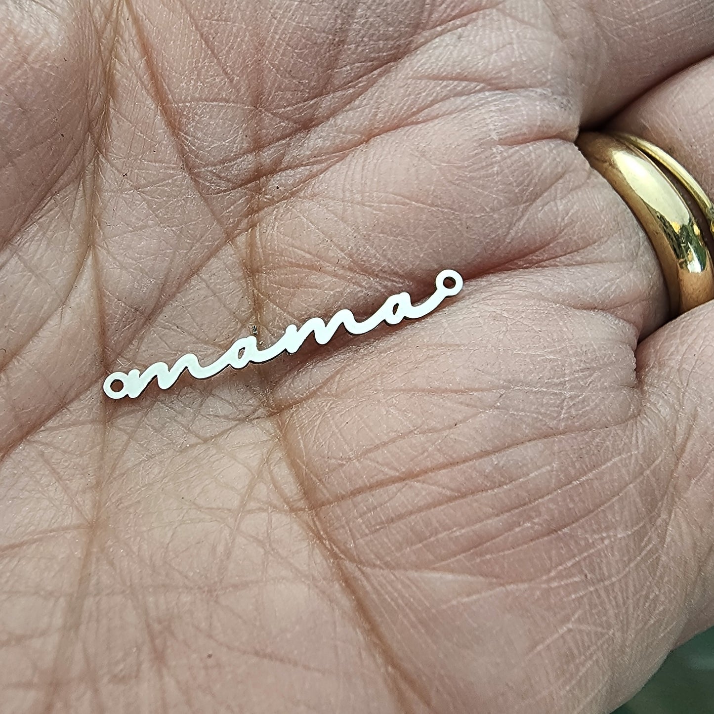 SKINNY mama Connector - Sterling Silver or 14k Gold Supplies for Permanent Jewelry