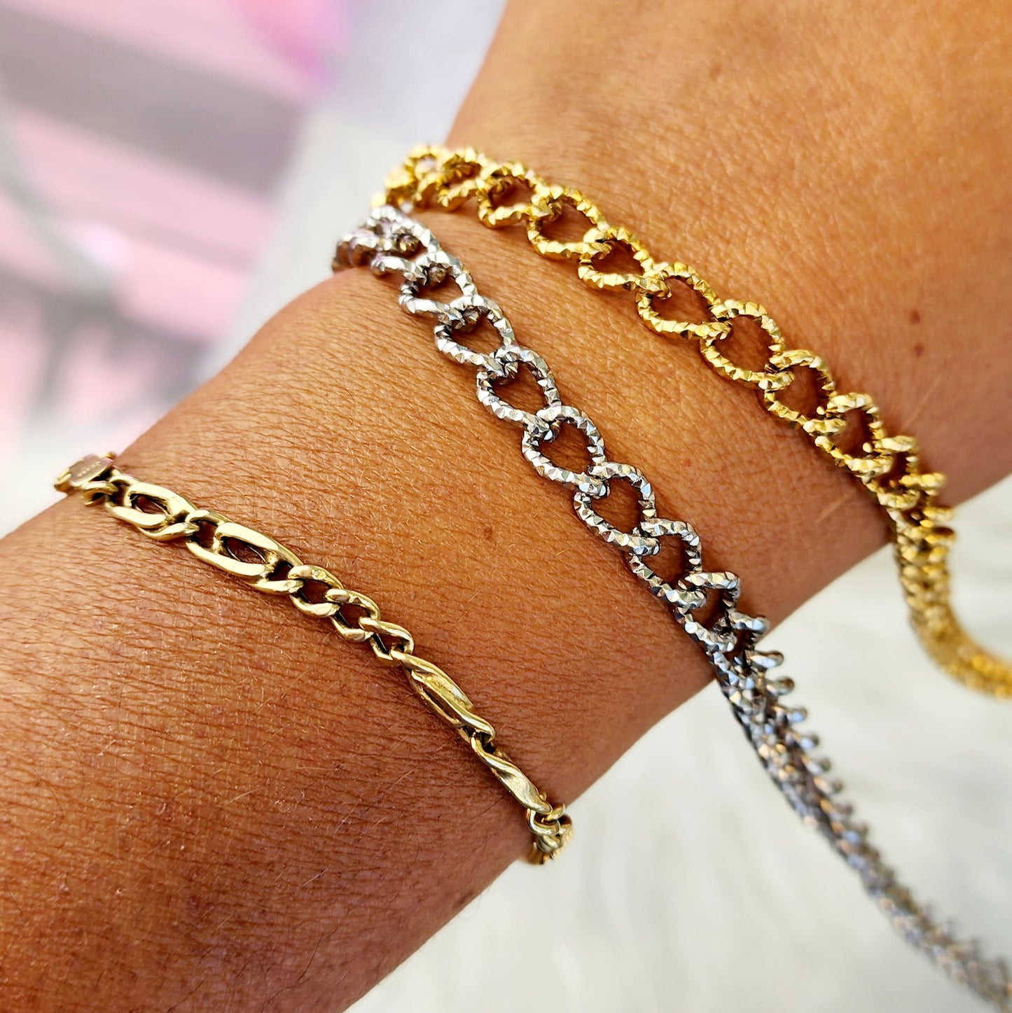 Preorder: Hammered Curb Chain